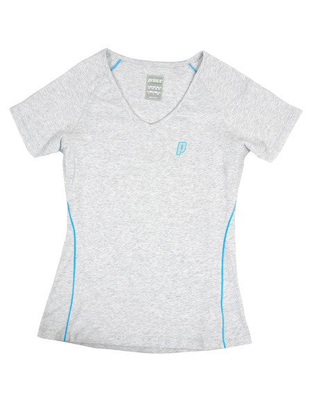Koszulka damska Prince V-neck T-shirt 3W160033 Azure