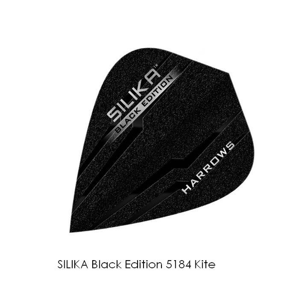 Piórka Harrows SILIKA (Black Edition)
