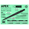 Końcówki steeltip Harrows APEX LANCE black